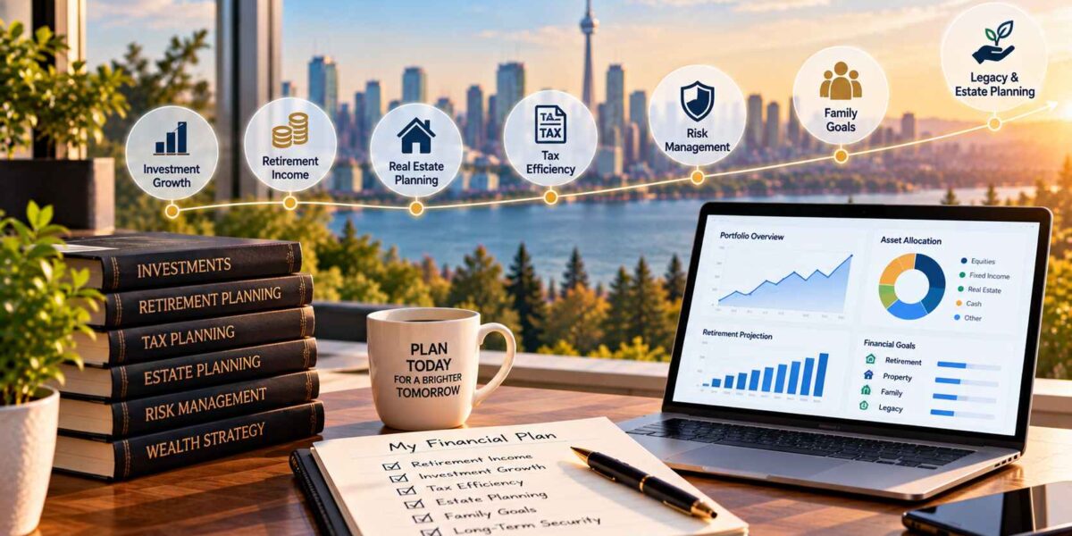 Financial Planning at Sunset