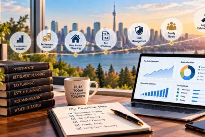 Financial Planning at Sunset